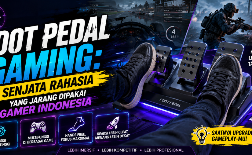 Rahasia Menang: Kehebatan Foot Pedal Gaming